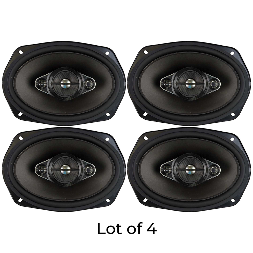 (Pack Of 4) PIONEER TS-A6960F 6x9 4-Way Coaxial Speaker