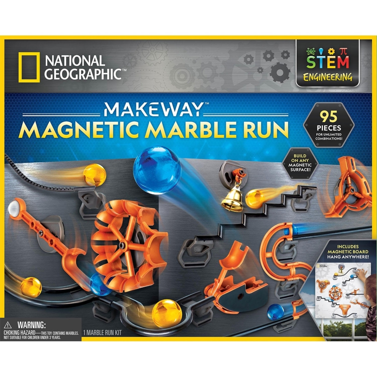 National Geographic Marble Run W/ Board