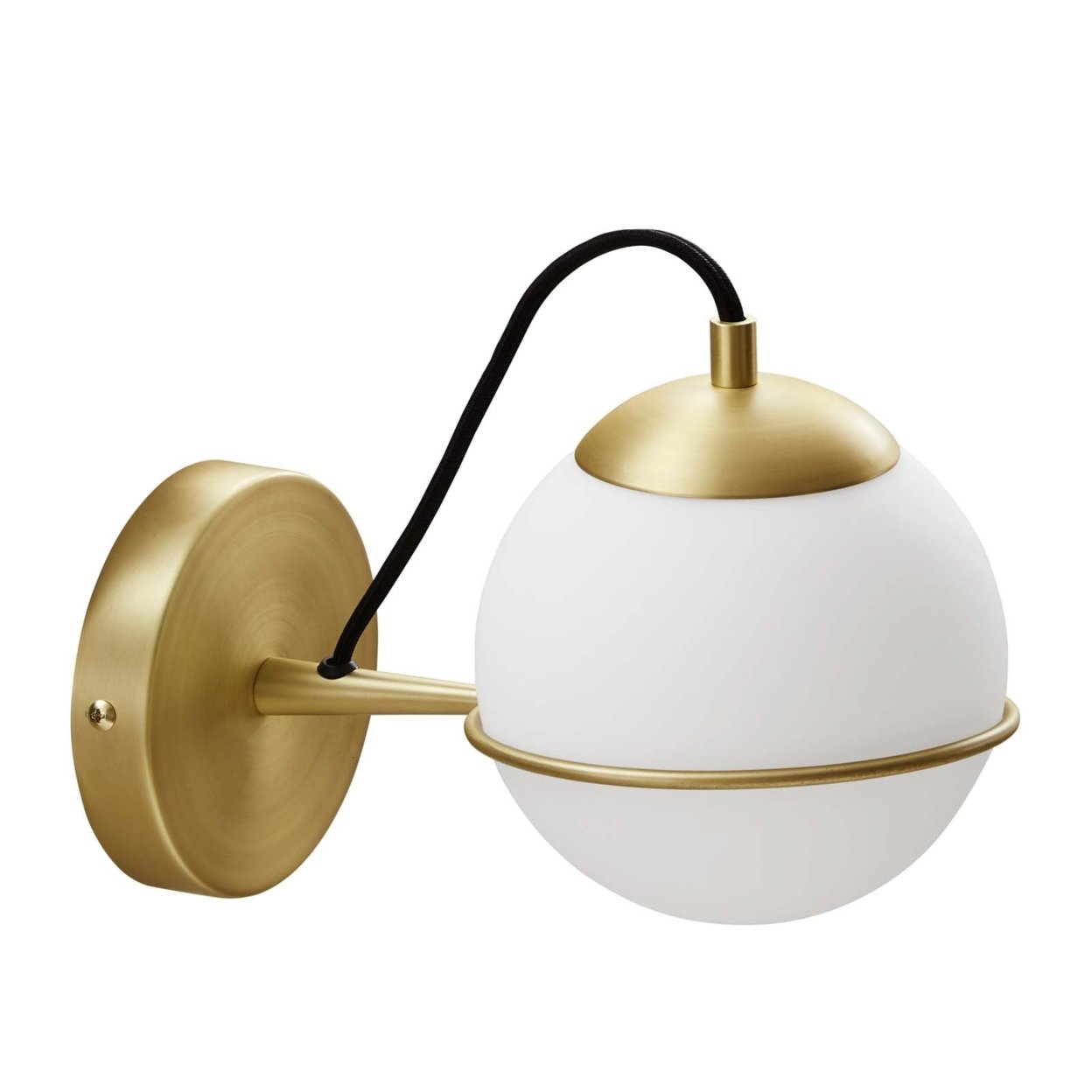 Hanna Hardwire Wall Sconce, Opal Gold