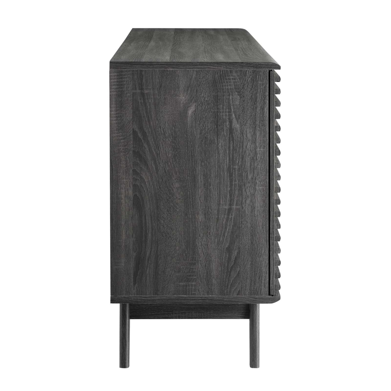 Render 63 Sideboard Buffet Table Or TV Stand, Charcoal