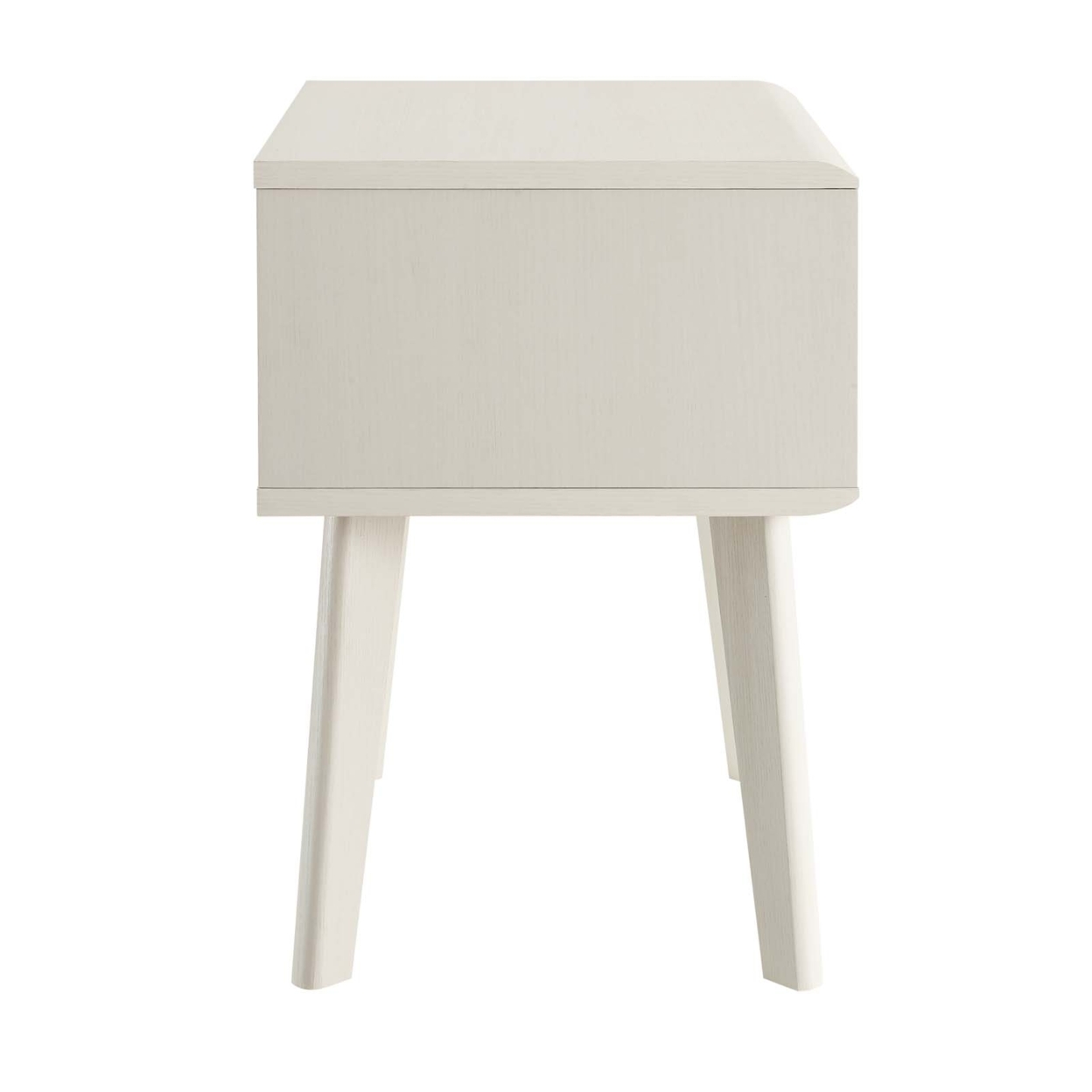 Render End Table, White