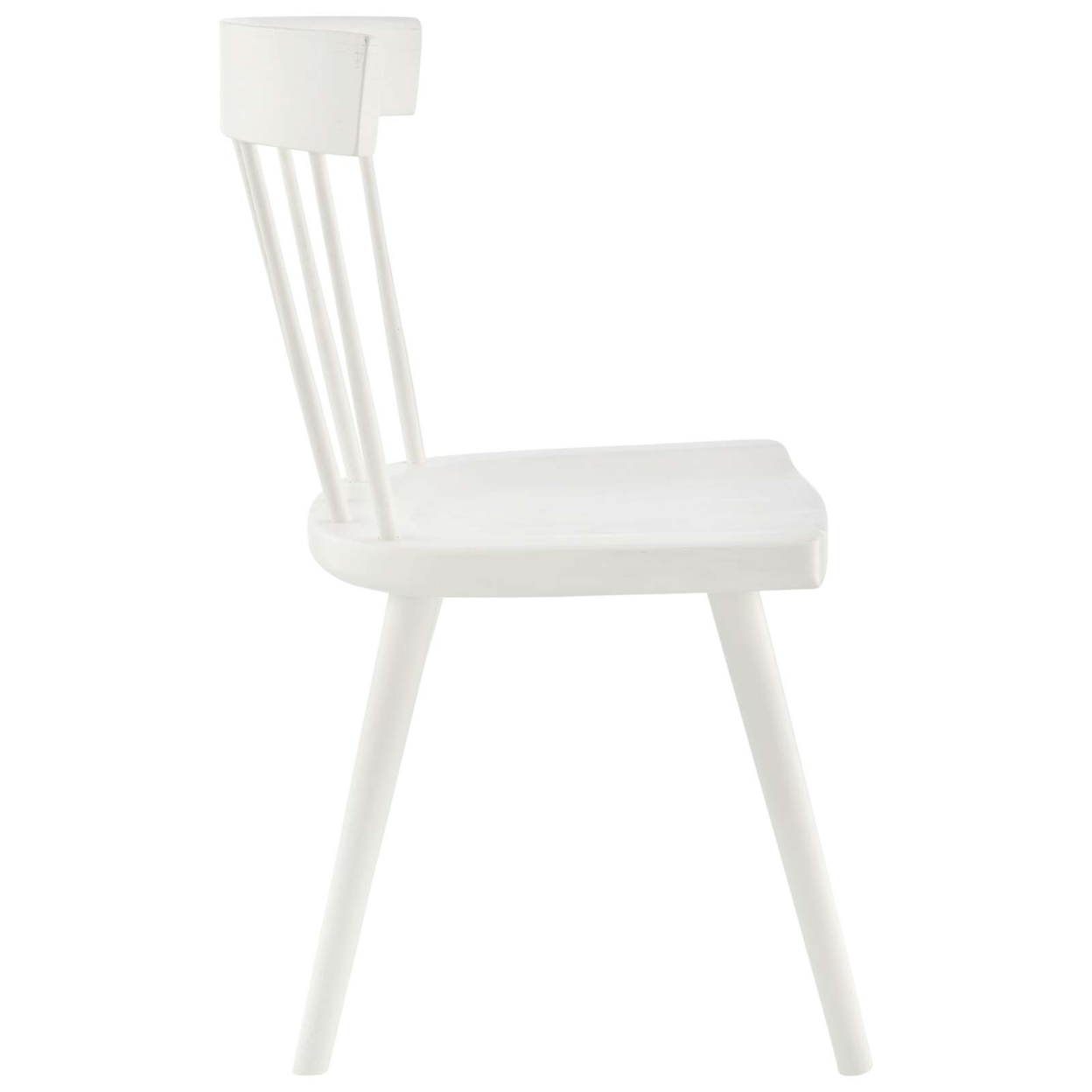 Sutter Wood Dining Side Chair Set Of 2, White