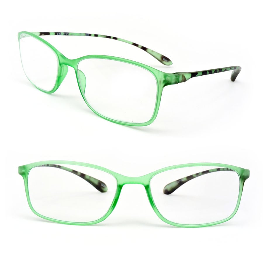 Super Light And Extremely Flexible Frame Frosted Matte Finish Reading Glasses