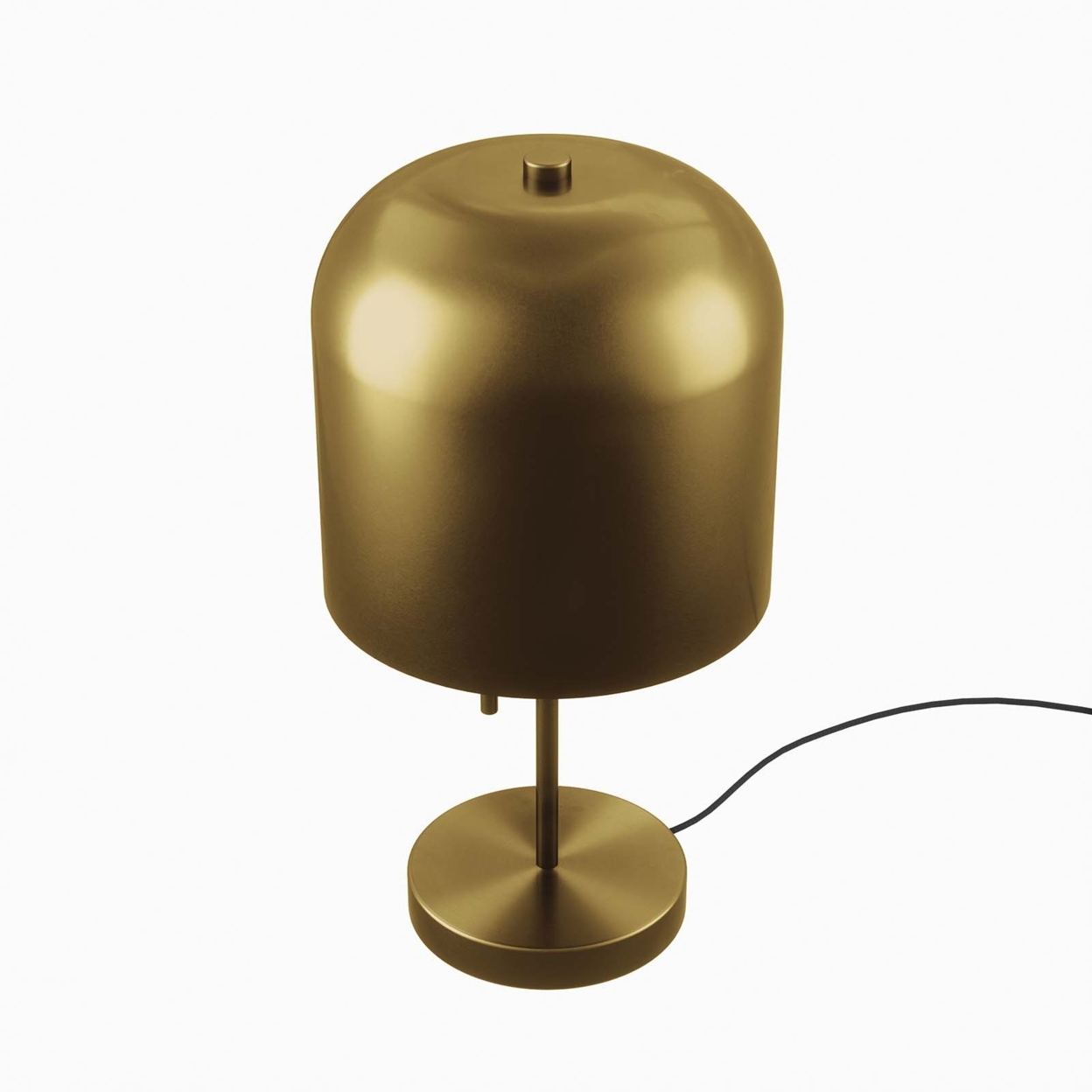 Avenue Table Lamp, Satin Brass