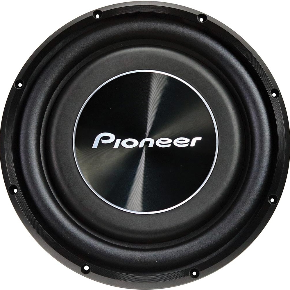 Pioneer TS-A3000LS4 1500 Watts 12 Single 4 Ohm Shallow Mount Truck Subwoofer