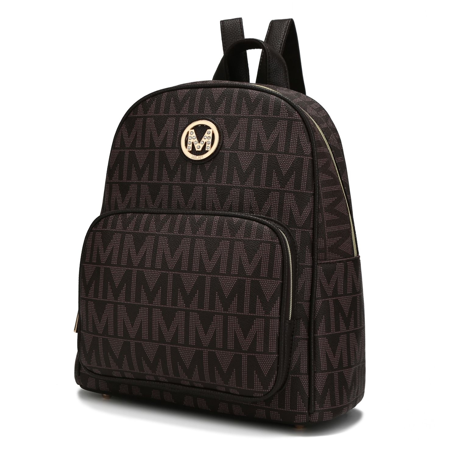 MKF Collection Fanny Signature Backpack By Mia K - Chocolate