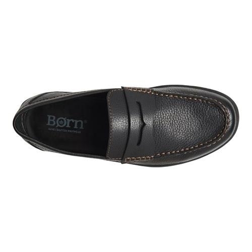 Born Men's Simon III Loafer Black Full Grain Leather - BM0010903 BLACK F/G - BLACK F/G, 10