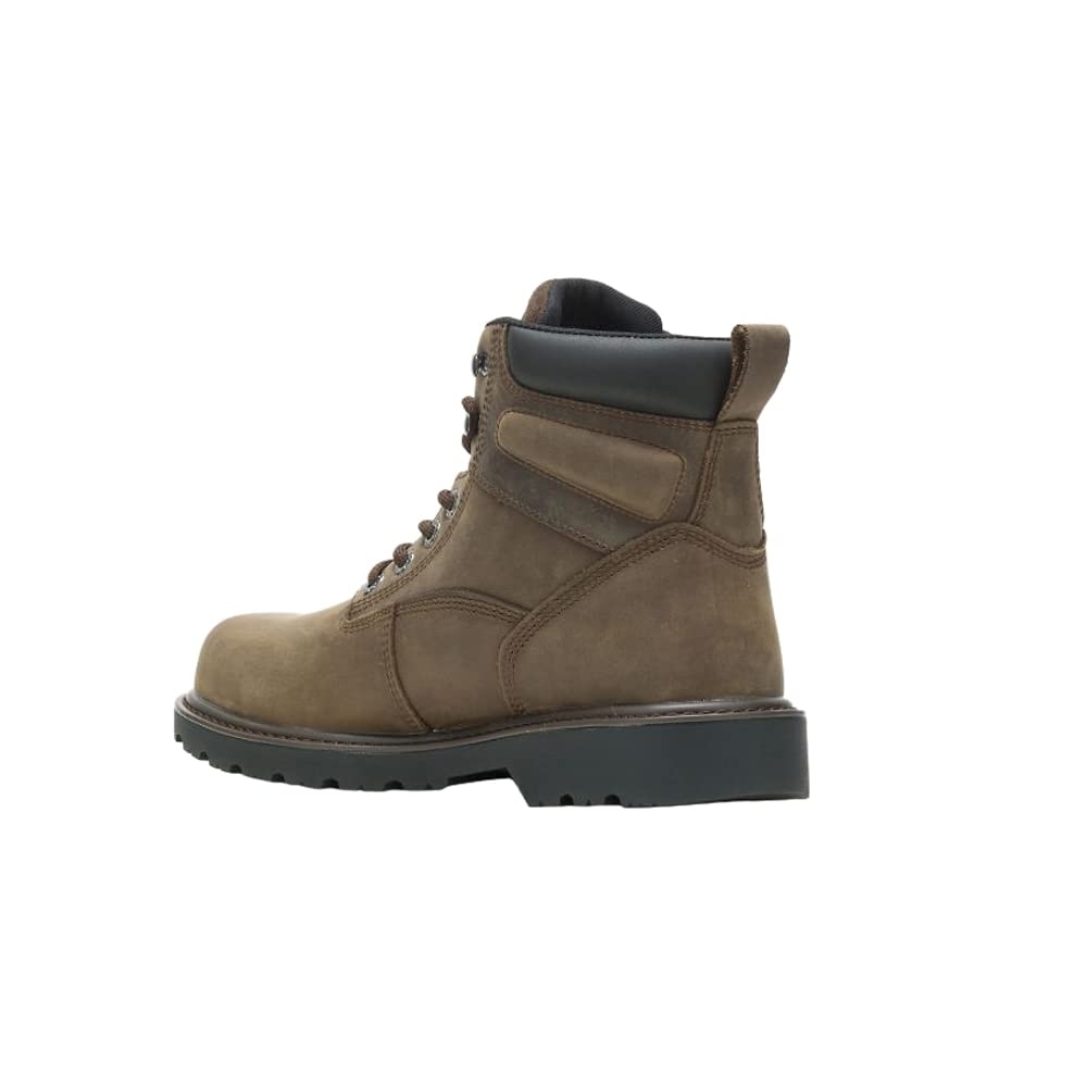WOLVERINE Men's Floorhand 6 Waterproof Steel Toe Work Boot Gravel - W080040 Gravel - Gravel, 7.5-M