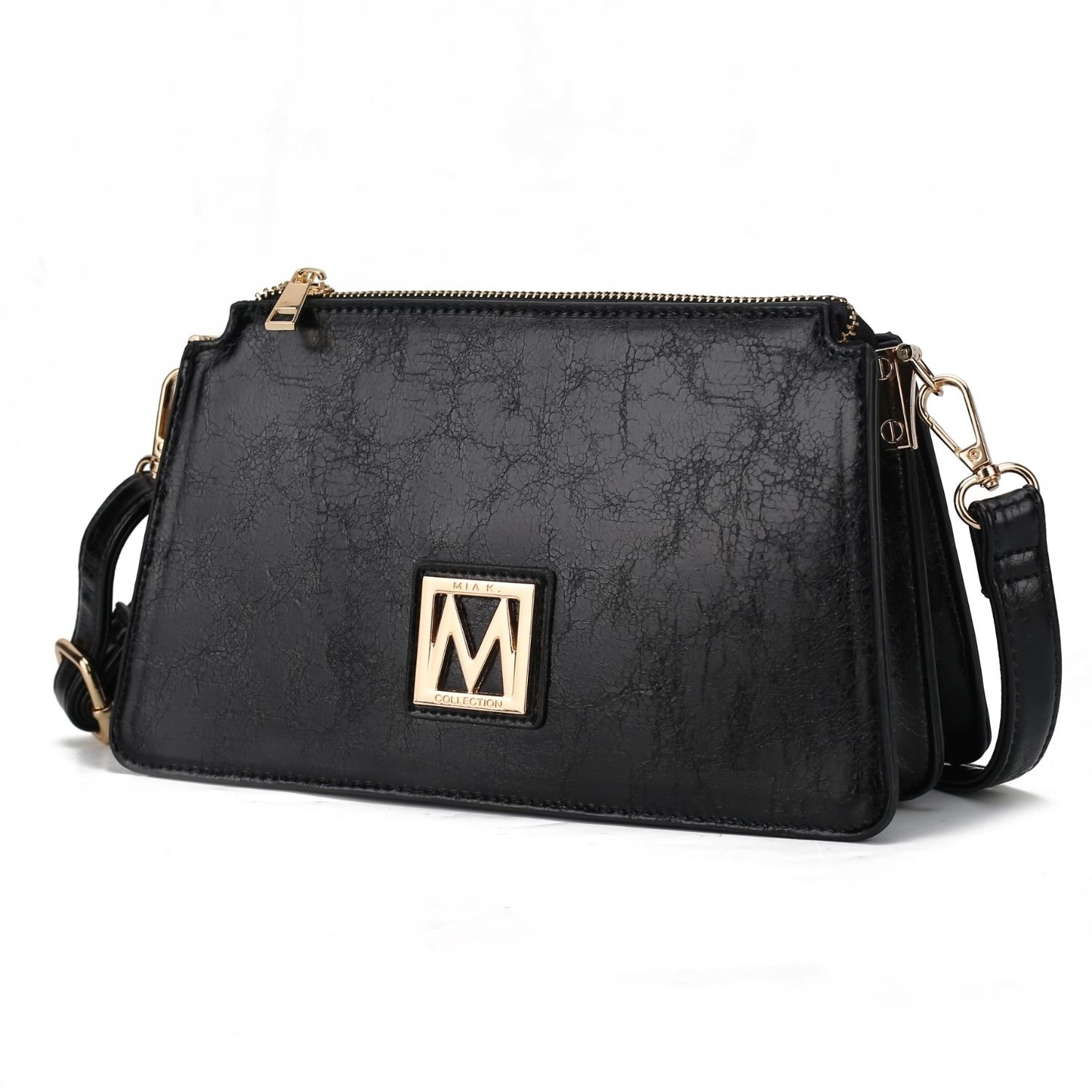 MKF Collection Domitila Vegan Leather Women's Shoulder Handbag By Mia K - Denim