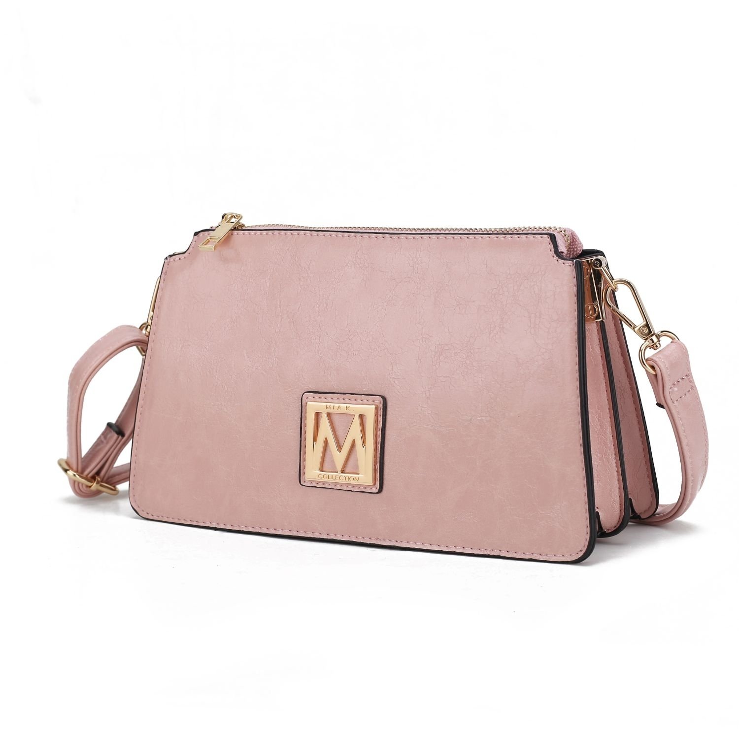 MKF Collection Domitila Vegan Leather Women's Shoulder Handbag By Mia K - Pink