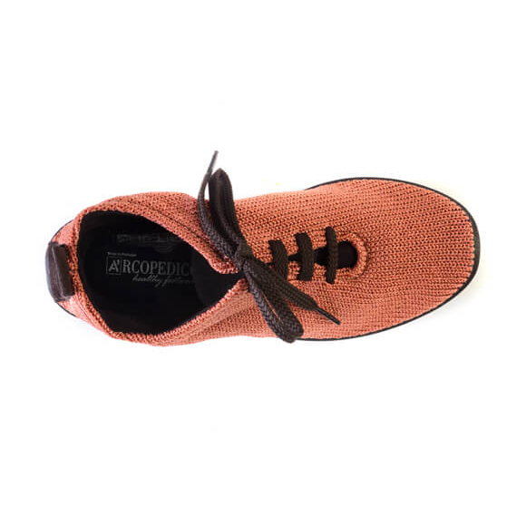 Arcopedico Women's LS Knit Shoe Brick - 1151-D61 BRICK - BRICK, 8-8.5