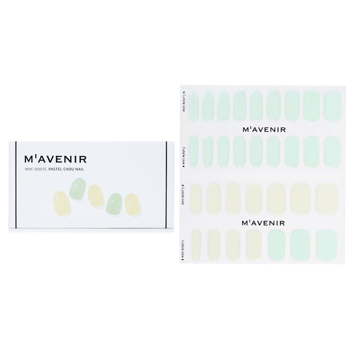 Mavenir - Nail Sticker (Assorted Colour) - # Pastel Chou Nail(32pcs)