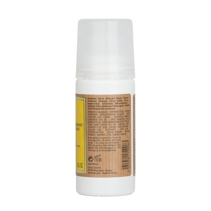 L'Occitane - Citrus Verbena Refreshing Roll-On Deodorant(50ml/1.6oz)