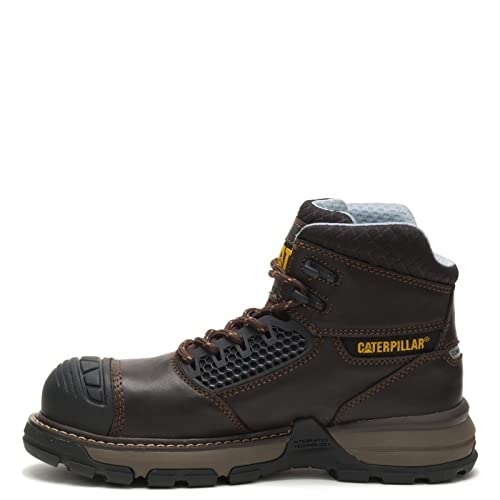 Cat Footwear Men's Excavator Superlite Cool Composite Toe Construction Boot DARK BROWN - DARK BROWN, 9