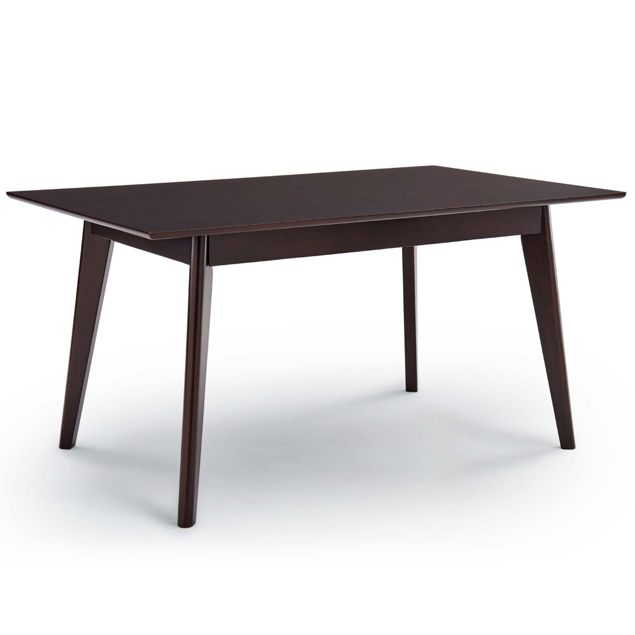 Oracle 59 Rectangle Dining Table, Cappuccino
