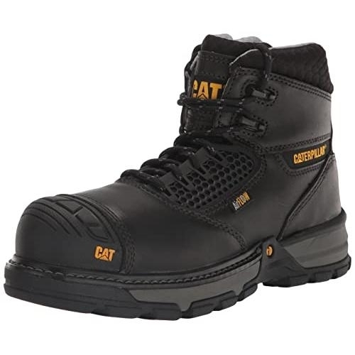 Cat Footwear Women's Excavator Superlite Cool Composite Toe Construction Boot BLACK - BLACK, 8