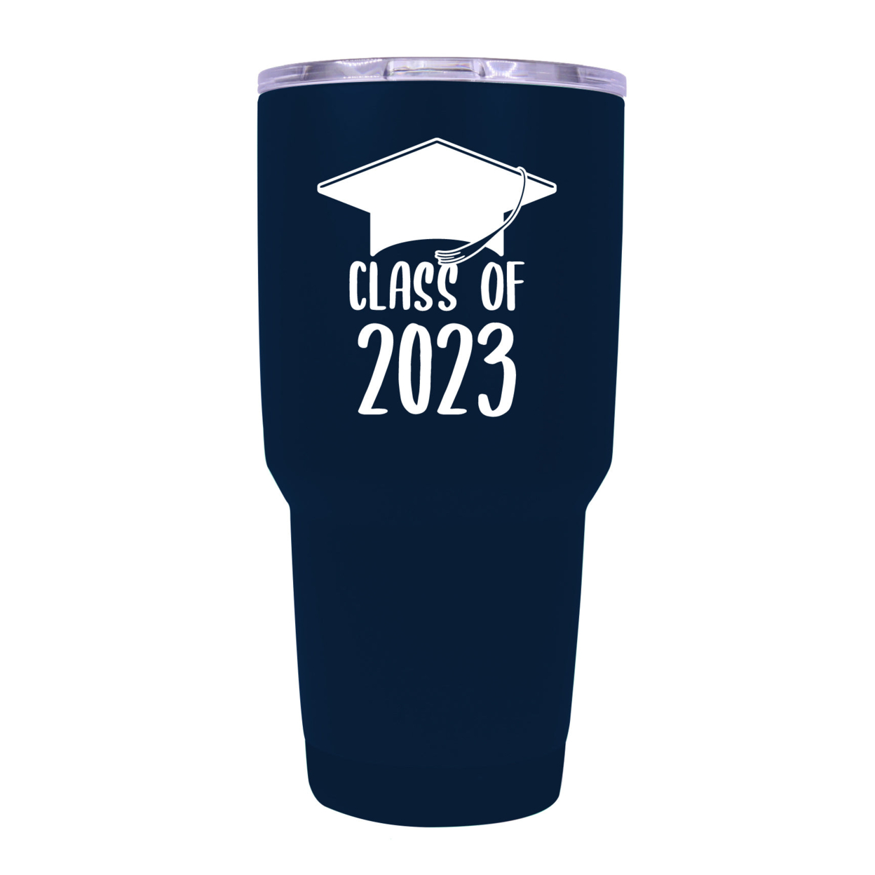 Class Of 2023 Graduation 24 Oz Insulated Stainless Steel Tumbler Navy - Navy