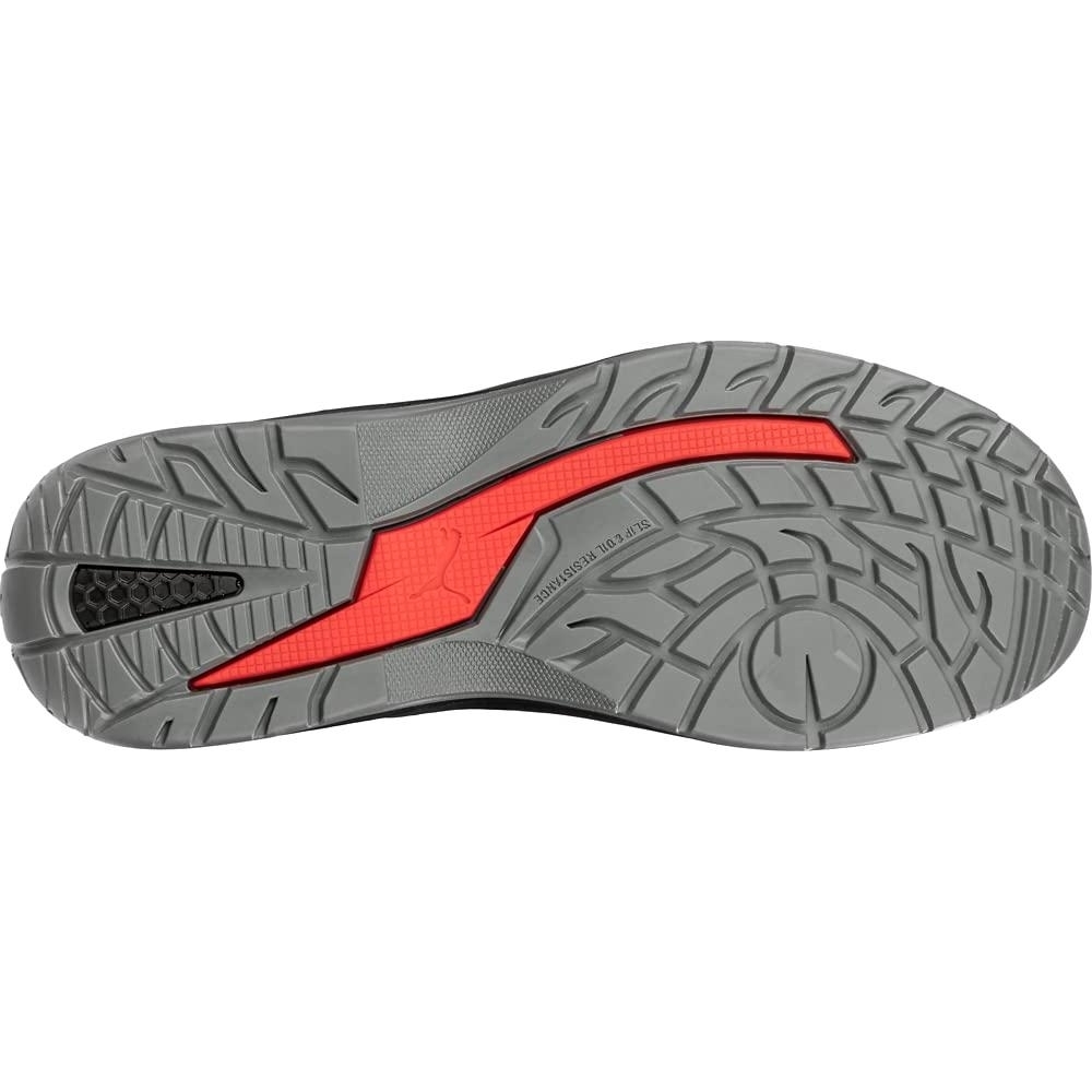 PUMA Safety Men's Touring Low EH Safety Shoes Composite Toe Slip Resistant Men AD TEMPLATE SIZE BLACK - BLACK, 11.5