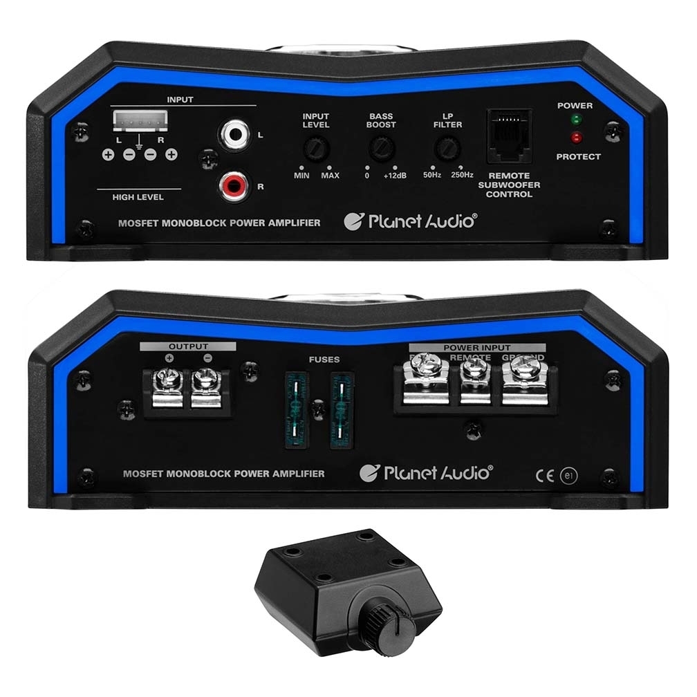 Planet Audio PL25001M Pulse Series Car Audio Amplifier