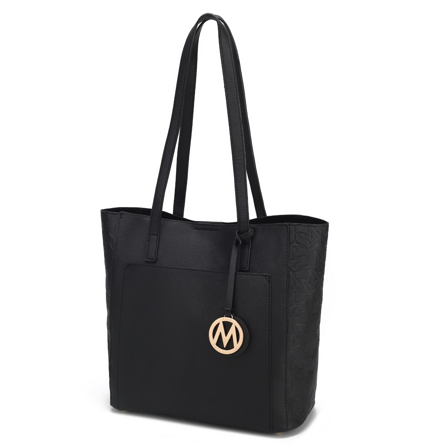 MKF Collection Lea Vegan Leather Women’s Tote Bag By Mia K. - Cognac