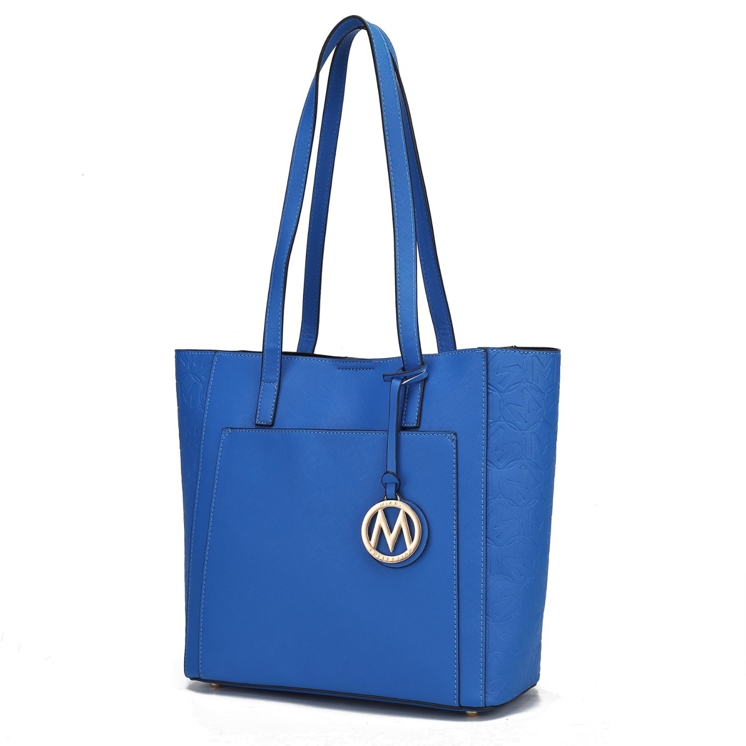 MKF Collection Lea Vegan Leather Women's Tote Handbag By Mia K. - Royal Blue