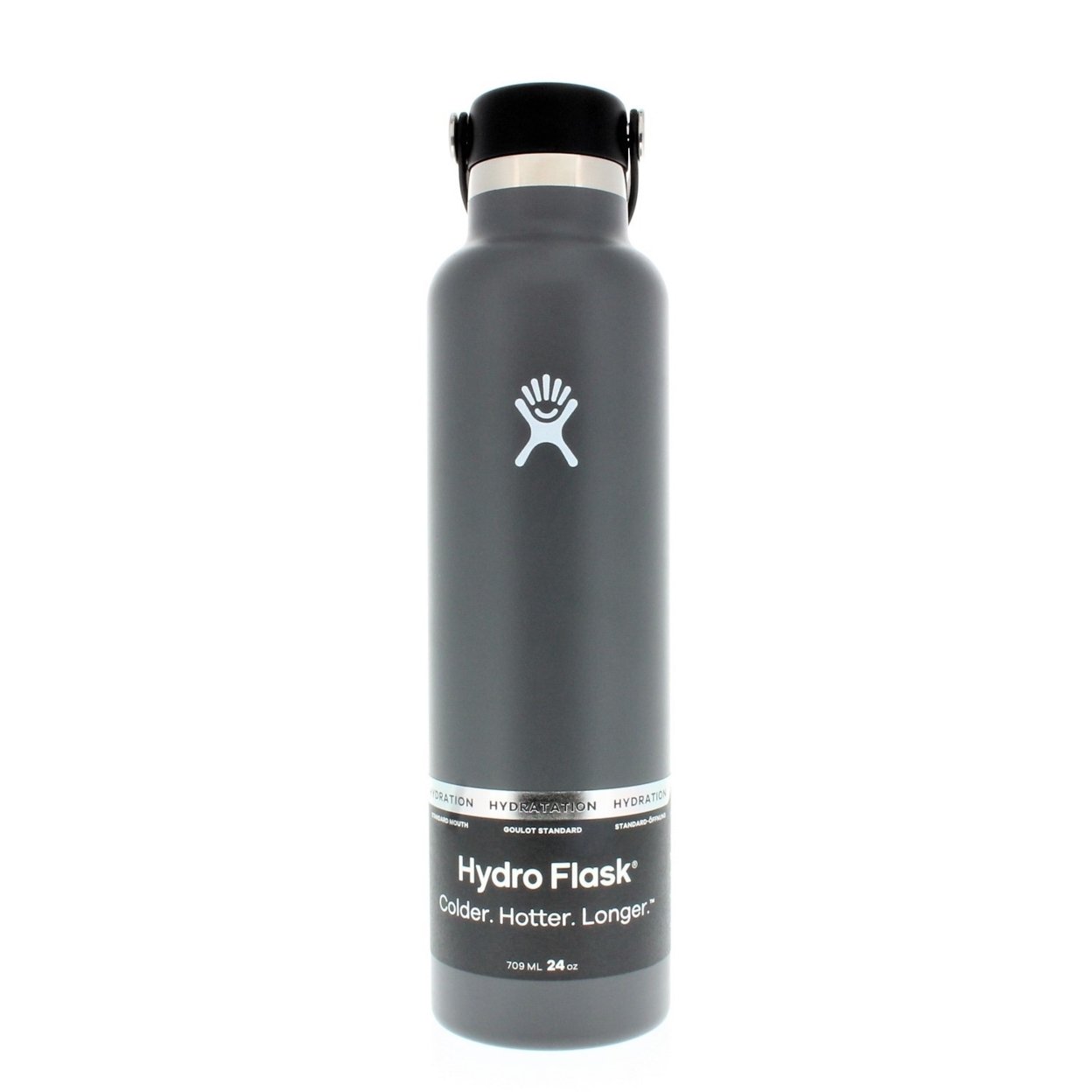 Hydro Flask Standard Mouth Water Bottle With Flex Cap 24oz/709ml - Olive