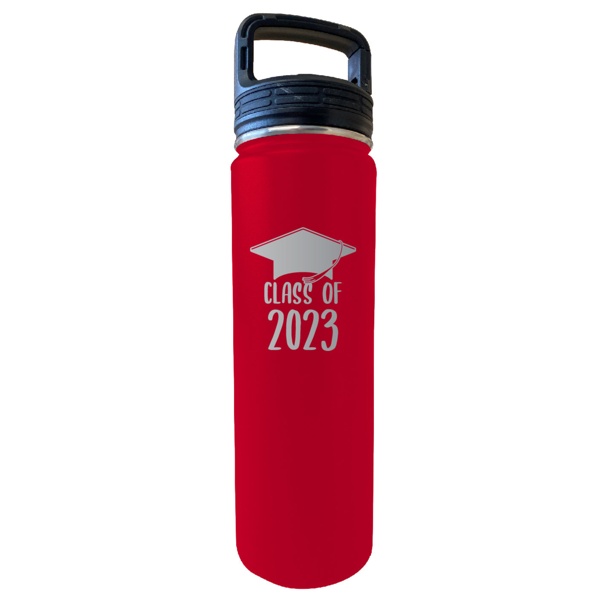 Class Of 2023 Graduation Senior 32 Oz Insulated Stainless Steel Tumbler - Red