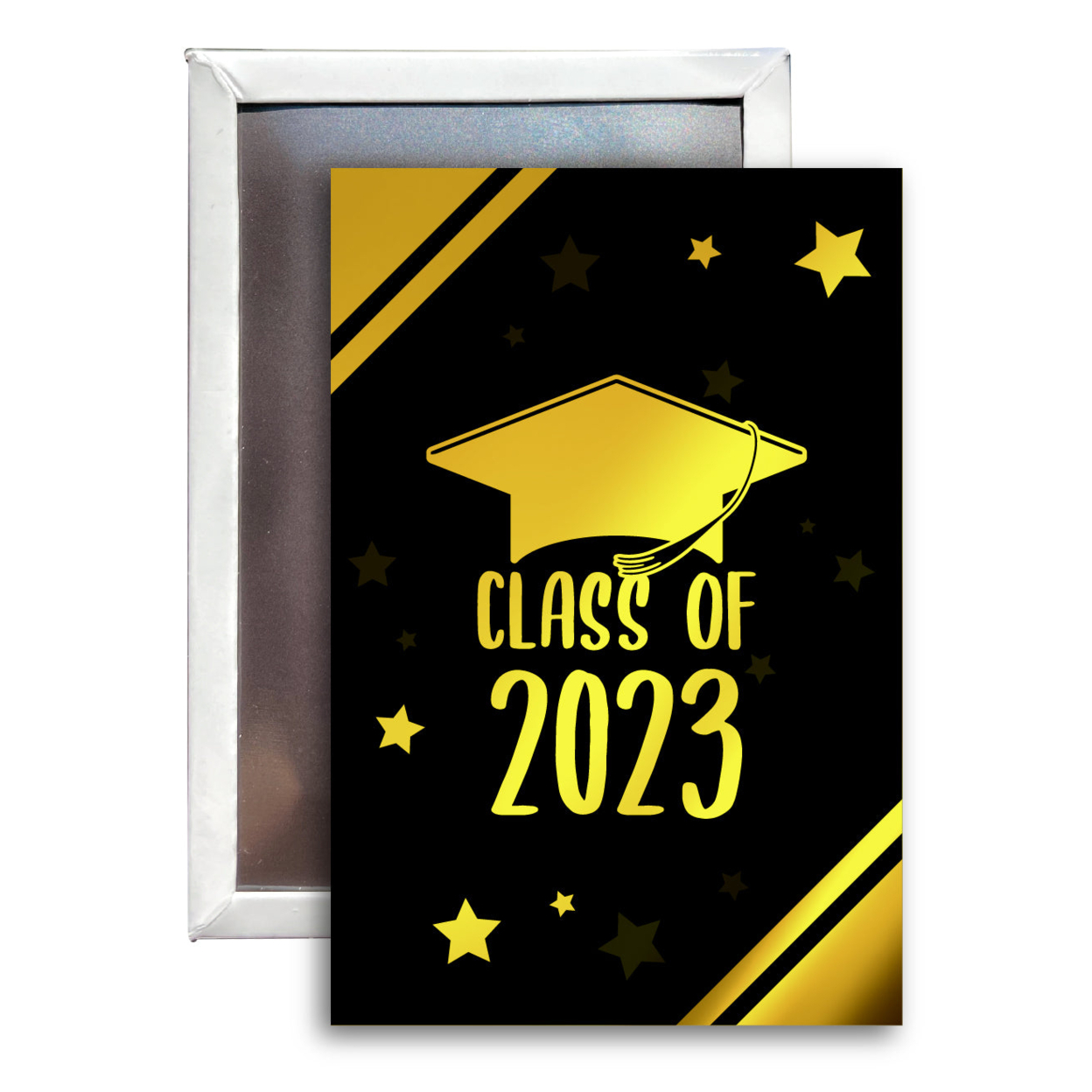 Class Of 2023 Senior Graduation Fridge Magnet - 4.75 X 2 Inch