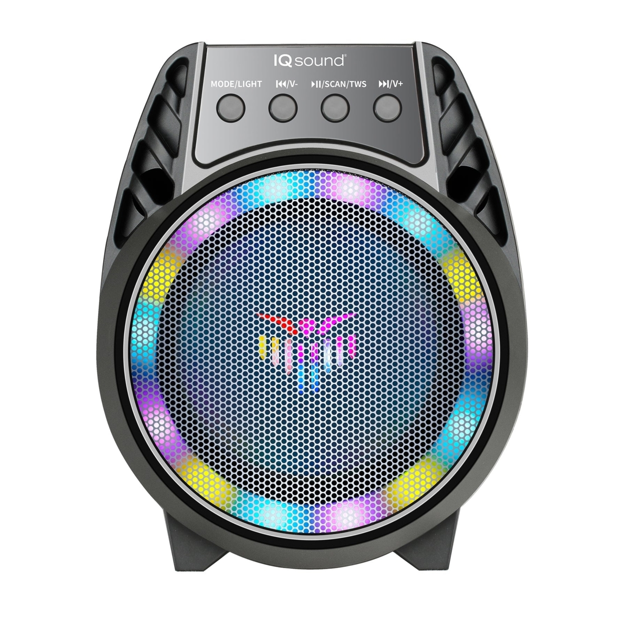 4 Bluetooth TWS Party Speaker W LED Lights & Multi-Connectivity (IQ-1804BT)