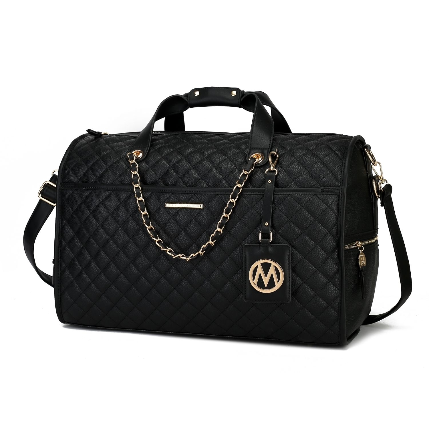 MKF Collection Lexie Duffle By Mia K. Handbag - Black