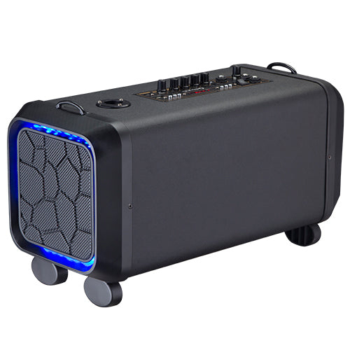 Portable PA System Karaoke Speaker With TWS, FM Radio & LED Disco Ball (IQ-906K)