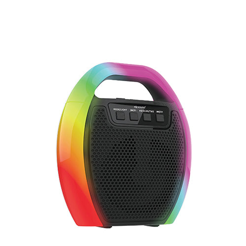 4 Portable Bluetooth Speaker With RGB Handle With FM Radio & TWS (IQ-2404RGB)