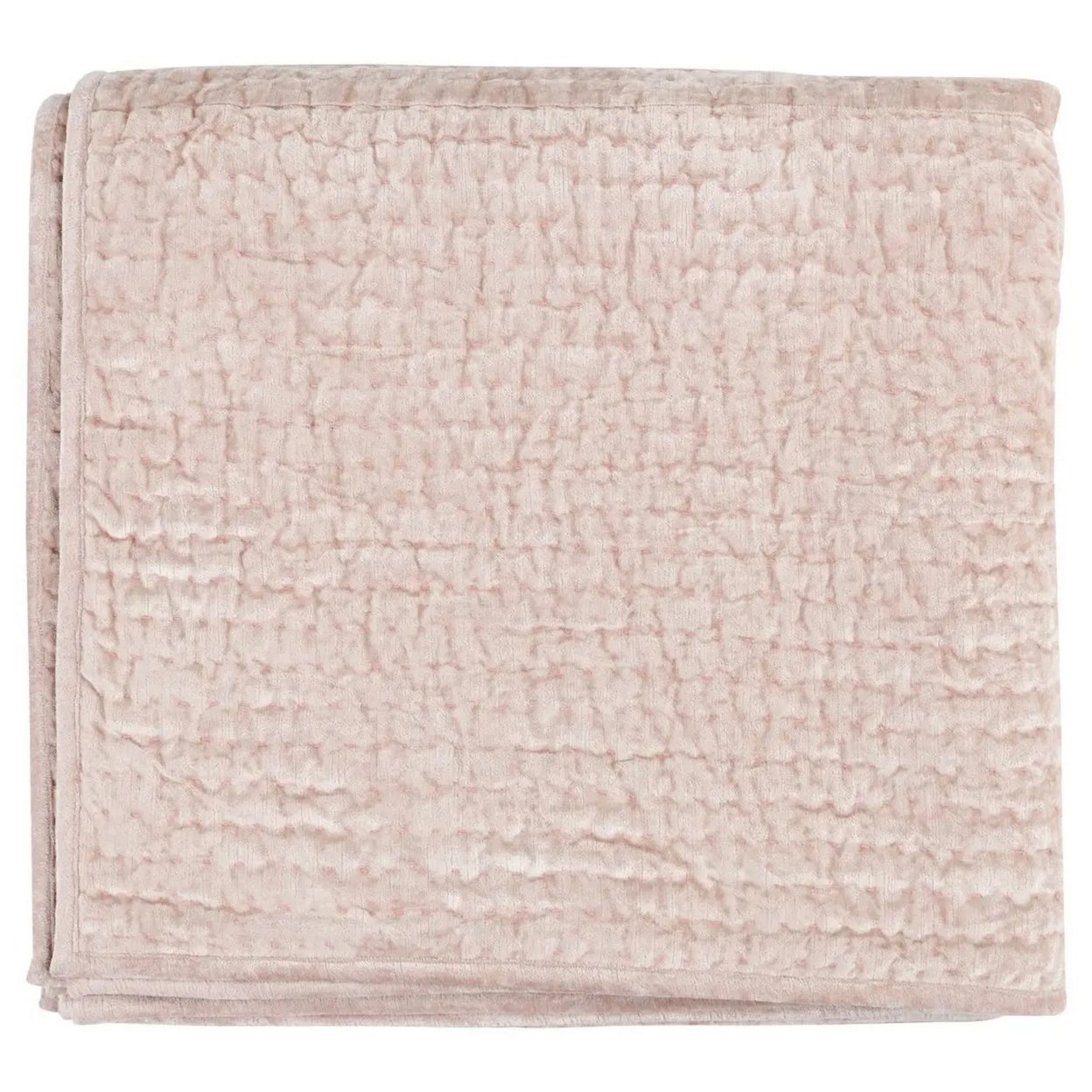 Lipa 96 X 108 Classic Handmade King Quilt With Polyfill And Cotton, Pink- Saltoro Sherpi