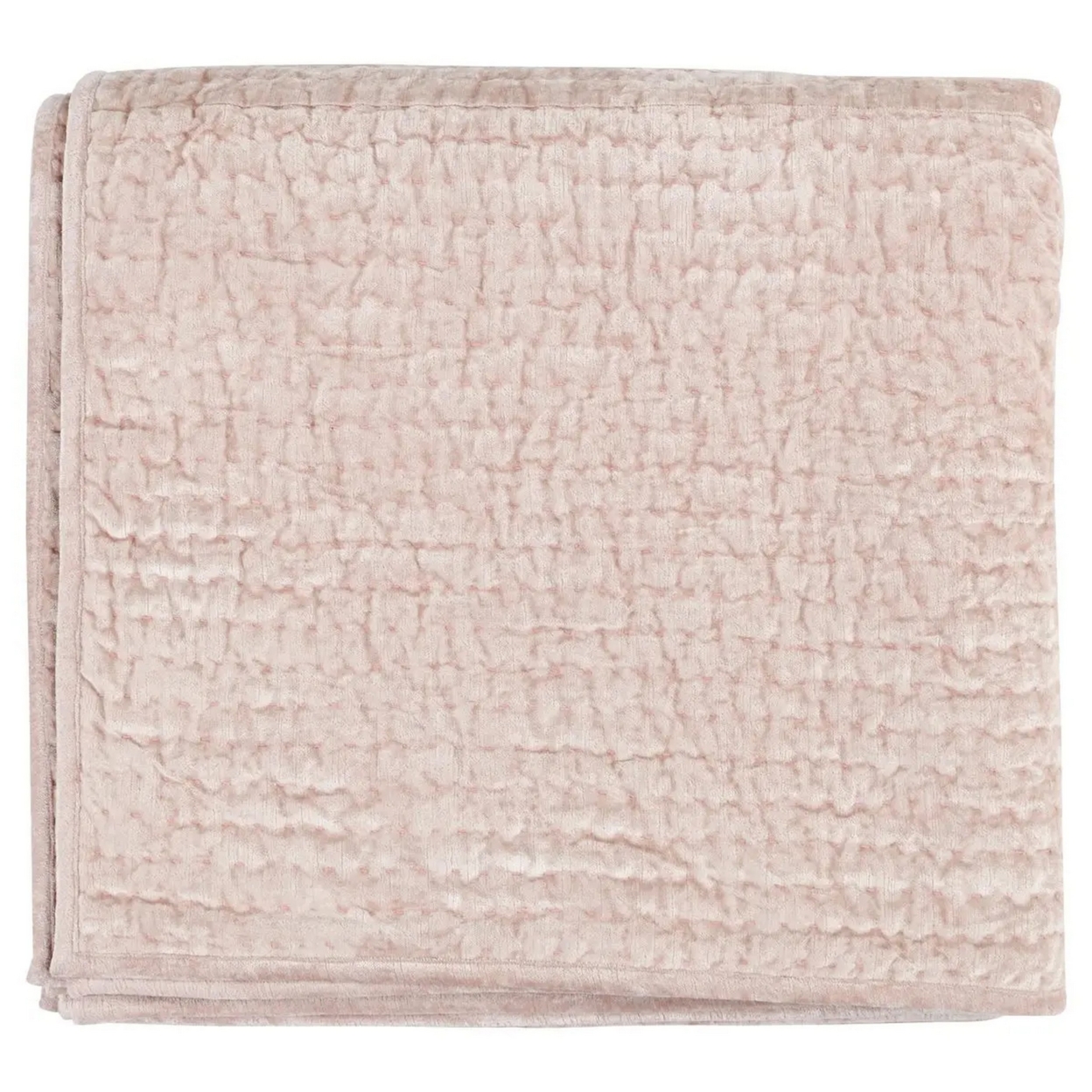 Lipa 92 X 96 Classic Handmade Queen Quilt With Polyfill And Cotton, Pink- Saltoro Sherpi