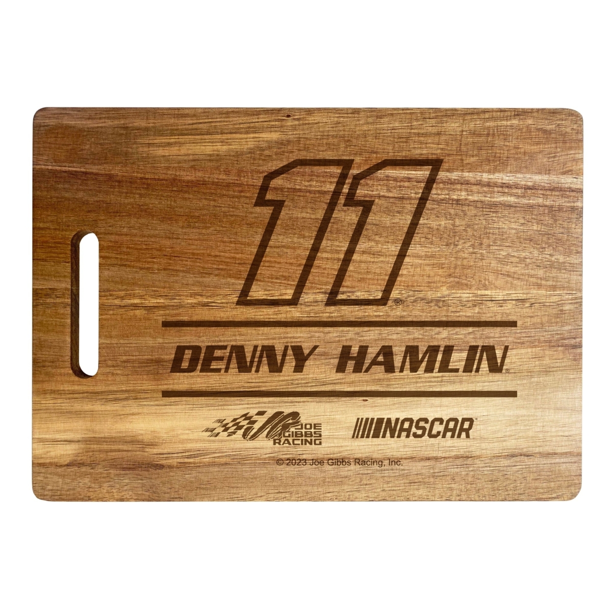 #11 Denny Hamlin NASCAR Officially Licensed Engraved Wooden Cutting Board