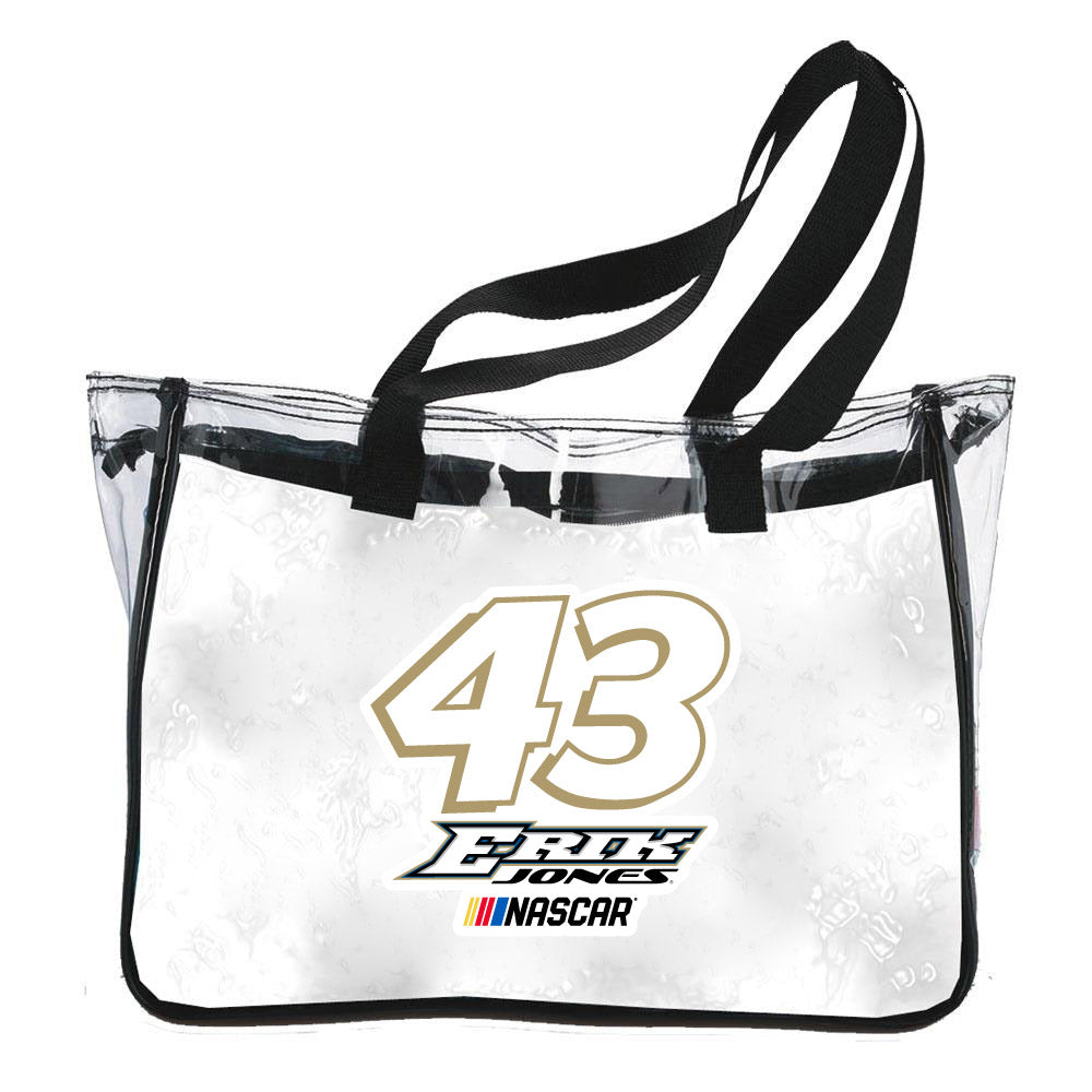 #43 Erik Jones NASCAR Officially Licensed Clear Tote Bag