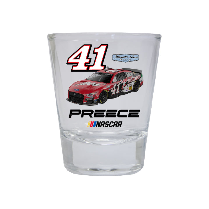 #41 Ryan Preece NASCAR Officially Licensed Round Shot Glass