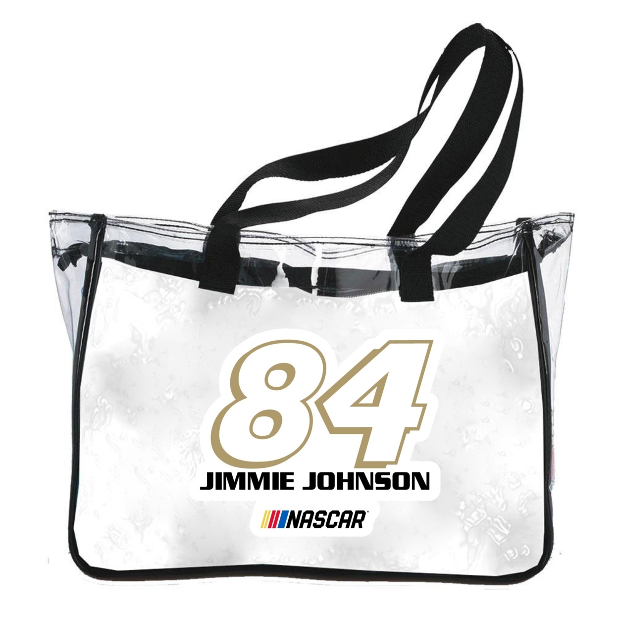 #84 Jimmie Johnson NASCAR Officially Licensed Clear Tote Bag