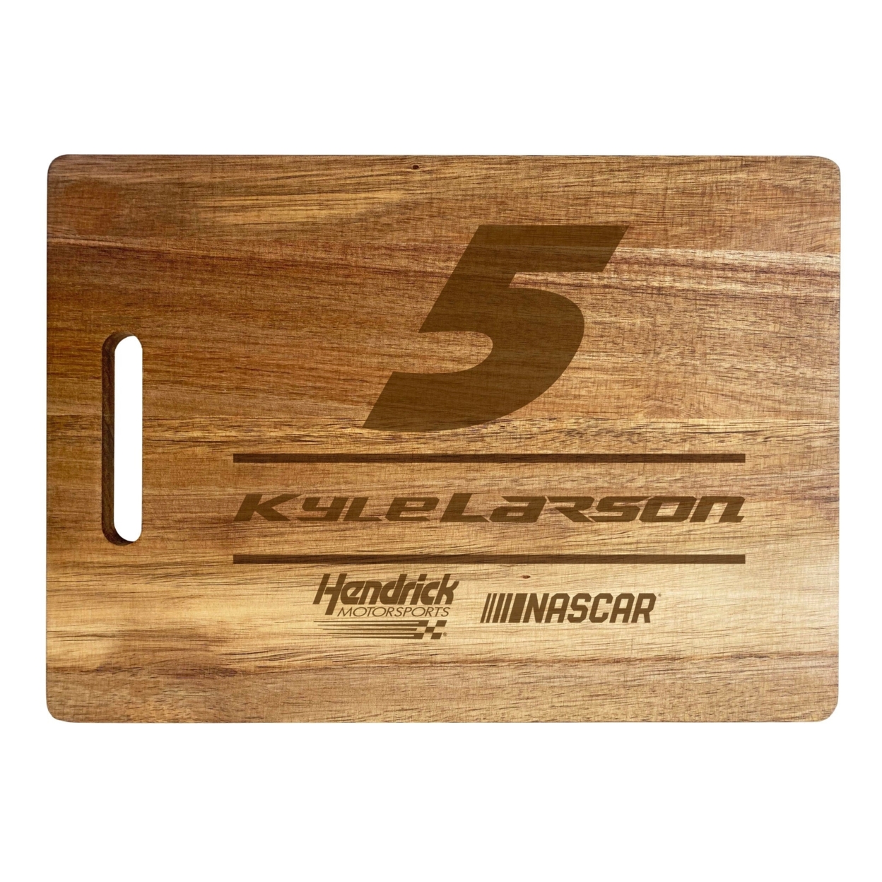 #5 Kyle Larson NASCAR Officially Licensed Engraved Wooden Cutting Board