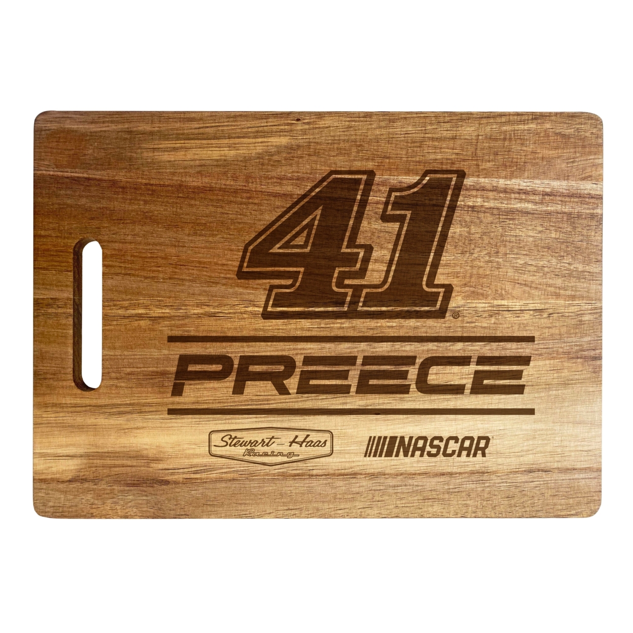 #41 Ryan Preece NASCAR Officially Licensed Engraved Wooden Cutting Board