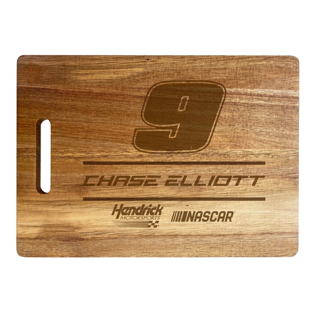 #9 Chase Elliott NASCAR Officially Licensed Engraved Wooden Cutting Board