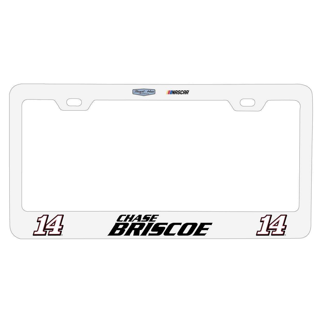 #14 Chase Briscoe Officially Licensed Metal License Plate Frame