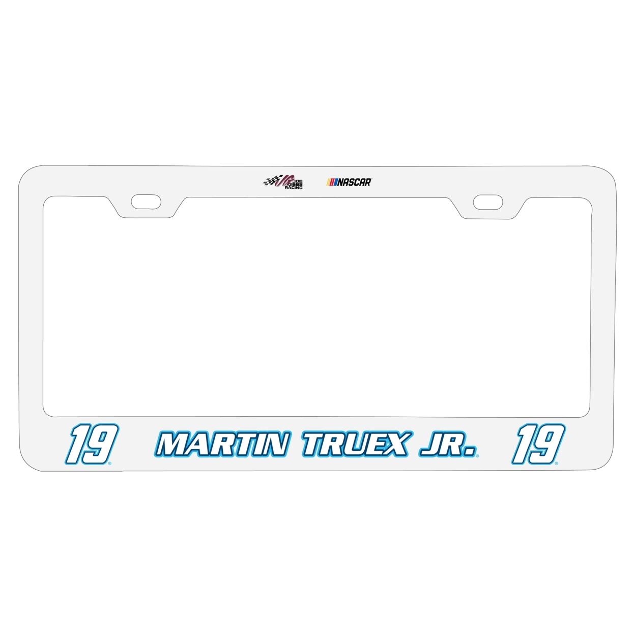 #19 Martin Truex Jr. Officially Licensed Metal License Plate Frame