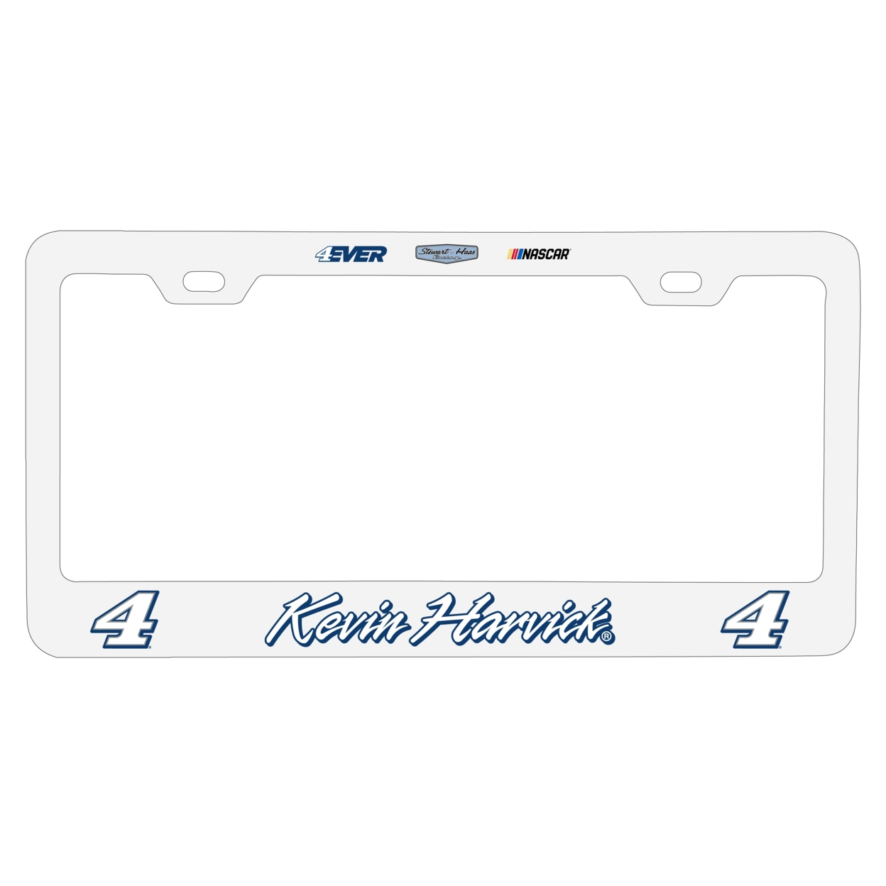 #4 Kevin Harvick Officially Licensed Metal License Plate Frame