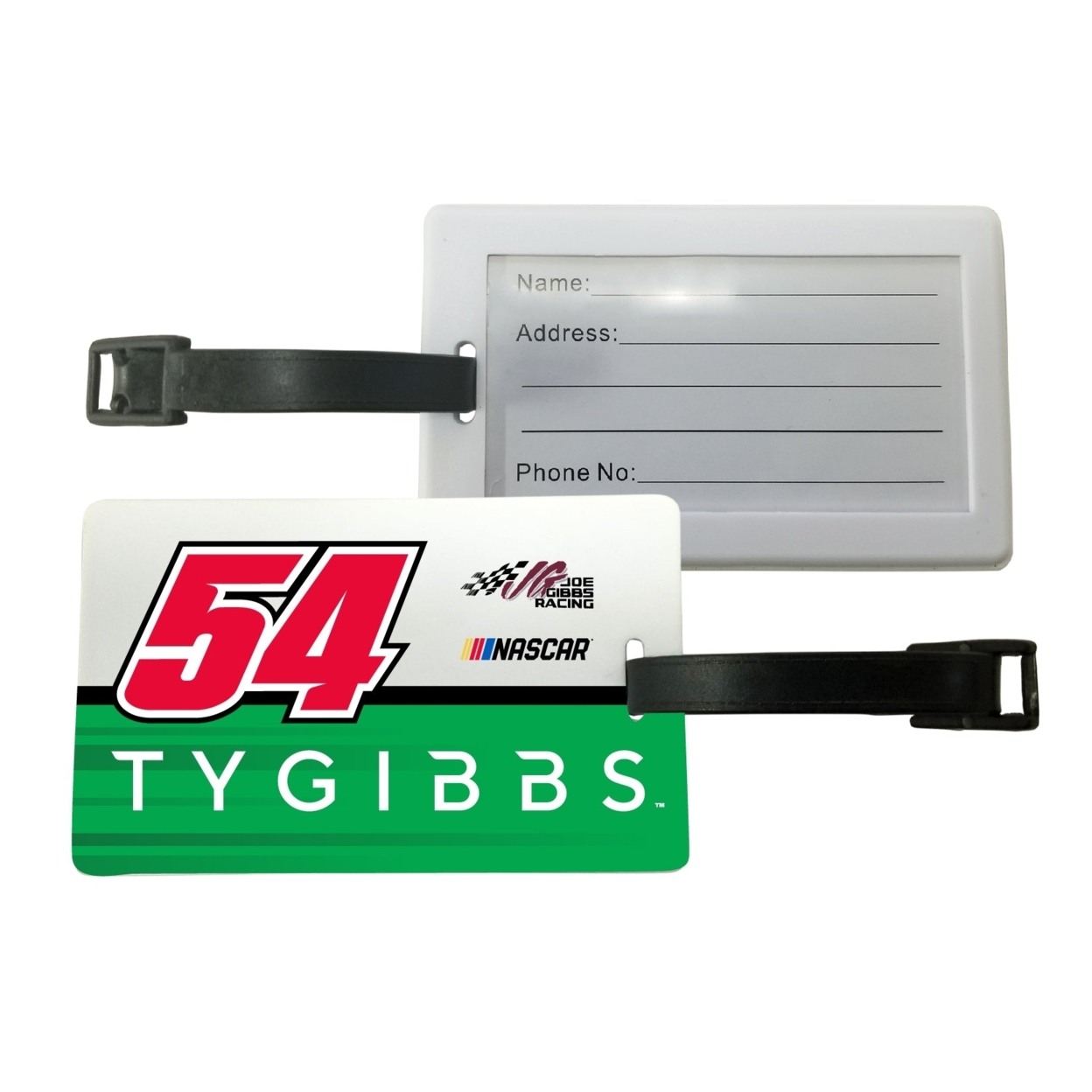 #54 Ty Gibbs Officially Licensed Luggage Tag
