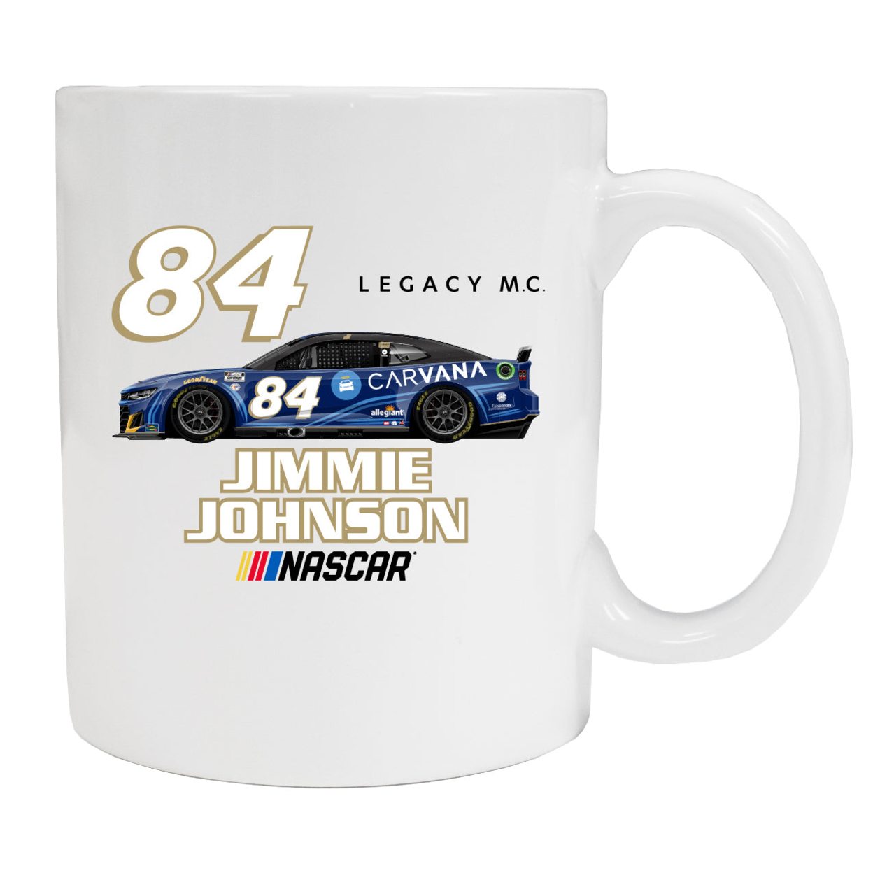 #84 Jimmie Johnson Ceramic Coffee Mug