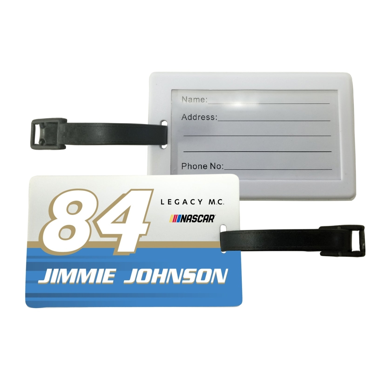 #84 Jimmie Johnson Officially Licensed Luggage Tag