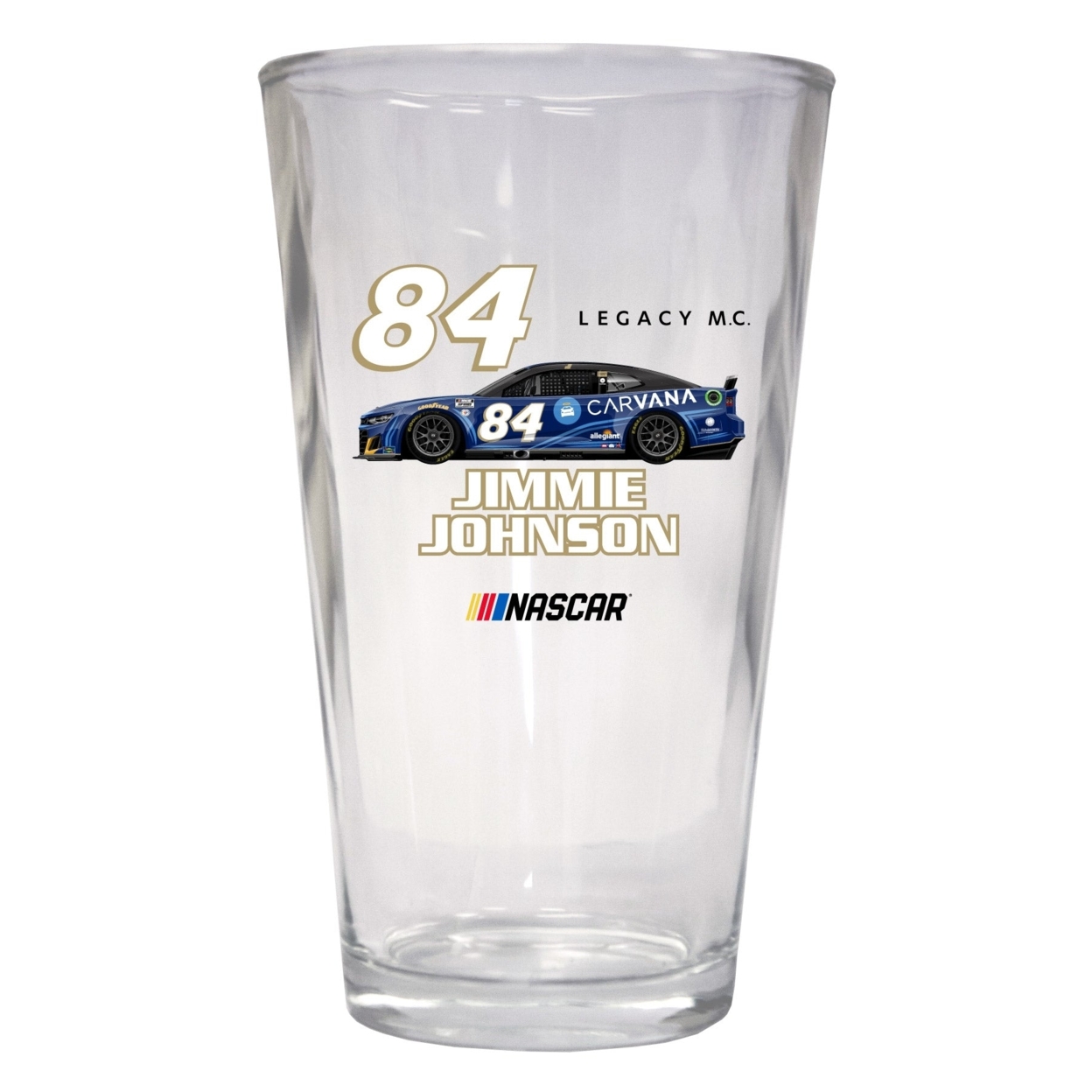 #84 Jimmie Johnson Pint Glass