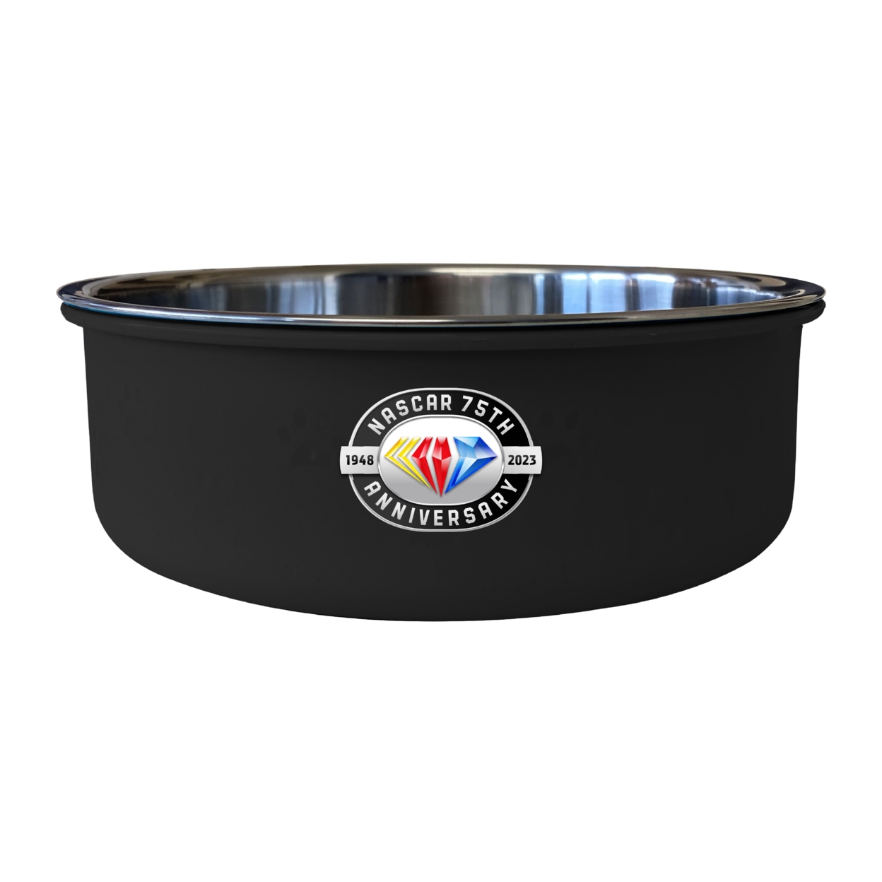 NASCAR 75 Year Anniversary Officially Licensed 5x2.25 Pet Bowl