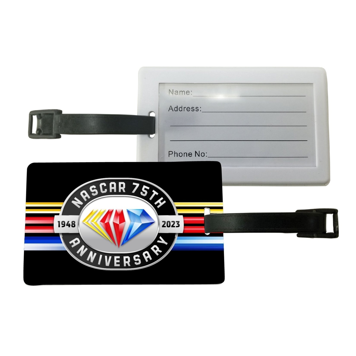 NASCAR 75 Year Anniversary Officially Licensed Luggage Tag